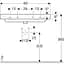 Раковина Geberit Smyle Square 90x48 500.251.01.1, Білий - мініатюра 3