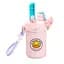 Термос дитячий Happy Life G.Duck HP18309P з трубочкою та гвинтовою кришкою 460 мл, рожевий - мініатюра 2