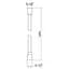 Шланг для душу Qtap Hadice PVC120C, Хром - мініатюра 2
