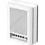 Mesh-система Asus ZenWiFi BQ16 BE25000 2xGE LAN 1xGE WAN/LAN 1x10GE LAN 1x10GE WAN/LAN 2 модулі біла (90IG08K0-MO3N2V) - мініатюра 8