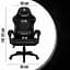 Крісло геймерське Memseats офісне Black (100019) - мініатюра 7