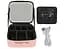 Косметичка-органайзер з LED дзеркалом LED Makeup Mirror Handheld Makeup Box — дорожній кейс для косметики з підсвіткою - мініатюра 3