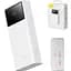 Портативная батарея Baseus Star-Lord Digital Display Fast Charge 20000 mAh 22.5W PPXJ080002 White - миниатюра 5