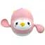 Игрушка для ванны Baby Team Пингвин (9042_розовый) - миниатюра 2