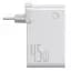 Сетевое зарядное устройство Baseus Power Station 2 in 1 QC with Power Bank 10000mAh 45W PPNLD-C02 White - миниатюра 5