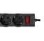 Сетевой фильтр-удлинитель LogicPower LPX5 2m Black - миниатюра 4