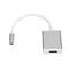 Кабель Atcom HDMI - USB Type-C (F/M), 0.1 м, White (13888) - миниатюра 2