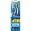 Зубна щітка Oral-B 3D White Fresh середня синій з червоним 2 шт. - мініатюра 1