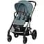 Прогулочная коляска Cybex Balios S Lux TPE Stormy Blue с бампером (524001195) - миниатюра 1