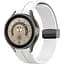 Ремешок для Samsung Galaxy Watch 5 Pro 45mm - белый ширина крепления 20мм силикон Watchbands Cls-black (W33-2WB69551119) - миниатюра 1