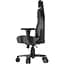 Ігрове крісло 1stPlayer K3 Fabric Black, pu+тканина, максимально допустиме навантаження 140 кг, регульована спинка з кутом нахилу до 150 градусів, збільшена фактура, регулювання висоти підголовника - мініатюра 2