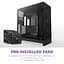 Корпус NZXT H9 Flow Tempered Glass без БЖ Black (CM-H92FB-01) - мініатюра 7