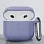 Чохол Silicone Case для Apple AirPods 4 Lavender [122756] - мініатюра 3