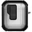 Футляр протиударний Locking Button для навушників Airpods 1/2 Black - мініатюра 1