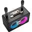 Караоке — акустика Hoco ha8 Ave wireless dual-mic outdoor бездротова з 2 мікрофонами - мініатюра 1