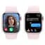 Смарт-годинник Apple Watch Series 9 GPS 41mm Pink Aluminum Case w. Light Pink Sport Band - M/L (MR943) - мініатюра 6