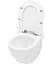 Подвесной унитаз Rea Carlo Flat mini N Tornado white REA-C1259, Белый - миниатюра 5