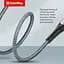 Кабель ColorWay USB-C - Lightning (M/M), PD Fast Charging, 3 А, 1 м, Grey (CW-CBPDCL033-GR) - миниатюра 6