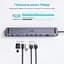 USB-хаб Choetech USB-C хаб 11-в-1 M20 HDMI 4K@30Hz, VGA, 3 USB-A 3.0, USB-C 3.0, RJ45, USB-C PD, SD-card, TF-card, 3.5mm audio (43-00154) - миниатюра 7