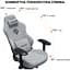 Кресло игровое Anda Seat Phantom 3 Pro Size L Grey Fabric (AD18YC-06-GF) - миниатюра 5