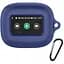 Чохол-накладка DK для JBL Live Flex 3 | Silicone Candy Friendly з карабіном (dark blue) - мініатюра 1