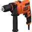 Дрель ударная Black+Decker сетевая 500 Вт (BEH200-QS) - миниатюра 1