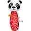 Мягкая сенсорная игрушка Canpol babies BabiesBoo Панда с пищалкой (68/095_panda) - миниатюра 1