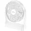 Вентилятор Hoco HX65 2000 mAh Ultra-thin desktop fan білий - мініатюра 1
