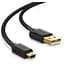 Кабель для передачі даних UGREEN US132 USB 2.0 Male to Mini 5 Pin Male 2 м чорний 30472 - мініатюра 1