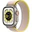 Смарт-часы Apple Watch Ultra 49mm Titanium Case with Yellow/Beige Trail Loop M/L [MQF23/MQFU3] [72528] - миниатюра 1