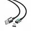 Кабель-переходник Baseus Magnetic USB Lightning CALXC-A01 1 м черный - миниатюра 2