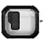 Футляр противоударный Locking Button для наушников Airpods 4 Black - миниатюра 1