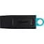 USB флеш накопитель Kingston 64GB DataTraveler Exodia Black/Teal USB 3.2 (DTX/64GB) - миниатюра 1