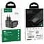 Мережевий зарядний пристрій Hoco N2 Vigour single port charger 1 USB, 2,1 A Black - мініатюра 4