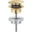 Донний клапан Grohe Click-Clack 65807GN0, Золотий - мініатюра 1