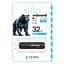 USB флеш накопитель Wibrand 32GB Grizzly Black USB 2.0 (WI2.0/GR32P3B) - миниатюра 2