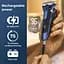 Электробритва FitSan Wet & Dry с лезвиями PowerCut, беспроводная USB-перезаряжаемая - миниатюра 7