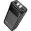Зовнішній акумулятор Hoco DB81A 50000 mAh 65W Power Bank з дисплеєм чорний - мініатюра 2