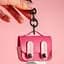 Кожаный футляр Briefcase для наушников AirPods Pro 2/Pro Pink - миниатюра 3