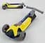 Самокат Best Scooter 62х17х31 см Чорно-жовтий 000231460 - мініатюра 4