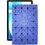 Чехол StatusCASE из экокожи для планшета Realme Pad 2021 Синий ромб - миниатюра 1