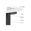 Компьютерный стол OfficePro ODE1670WB White/Black (ODE1670WB) - миниатюра 6