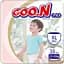 Упаковка подгузников Goo.N Plus XL (12-20 кг) на липучках для детей унисекс 76 шт. (38 шт. х 2 шт.) - миниатюра 2