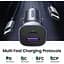 Автозарядка 2xUSB 30W (USB-A + USB-C) QC 4.0 Сіра (EC305) UGREEN (25845) - мініатюра 3
