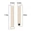 Силиконовый ремешок Primo для фитнеса браслета Xiaomi Redmi Smart Band Pro (M2101B1/BHR5501GL) Ivory - миниатюра 5