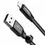 Кабель Baseus Nimble Portable USB to Lightning 0.23m Black (CALMBJ-B01) [86088] - мініатюра 2