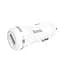 Автомобільний зарядний пристрій Hoco Z27A 1 USB QC 3.0 White - мініатюра 4