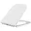 Сиденье для унитаза Mixxus Seat Cover Quadro-2003 с микролифтом 430x338х35 мм MI6689, Белый - миниатюра 5