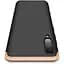 Чохол-накладка GKK 3 in 1 Hard PC Case Samsung Galaxy A70 Gold/Black - мініатюра 2