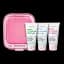 Подарунковий набір Mermade Try Kit Face Care: гель для вмивання обличчя Wait Clean Up Step Up 50 мл + ензимна маска для очищення шкіри обличчя Geez..Im Doing My Best 50 мл + зволожуючий крем для обличчя No Boring Days 50 мл + косметичка  - мініатюра 2